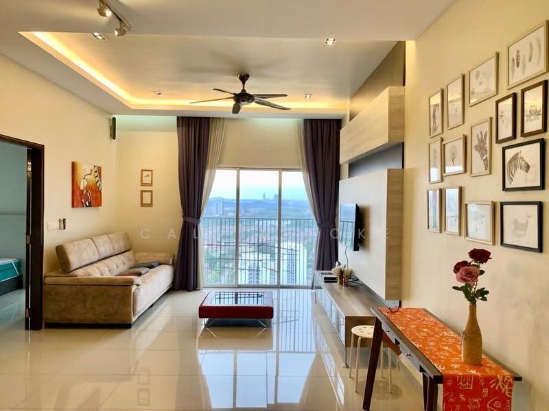 Condominium for Rent at The Wharf Residence - Calvin Loke - Living Room - PropertyGuru.com.my