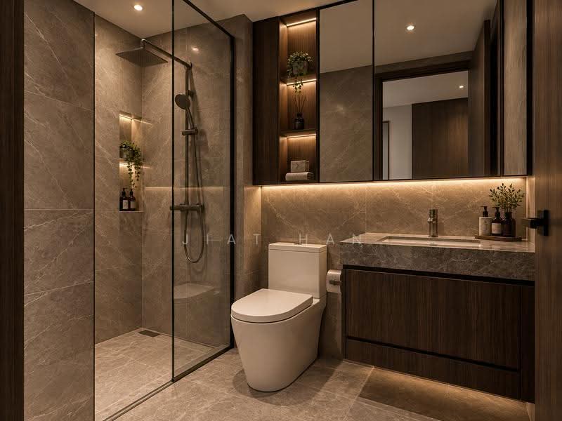 Condominium for Sale at LUNAR Seputeh - Jiat Han - Bathroom - PropertyGuru.com.my