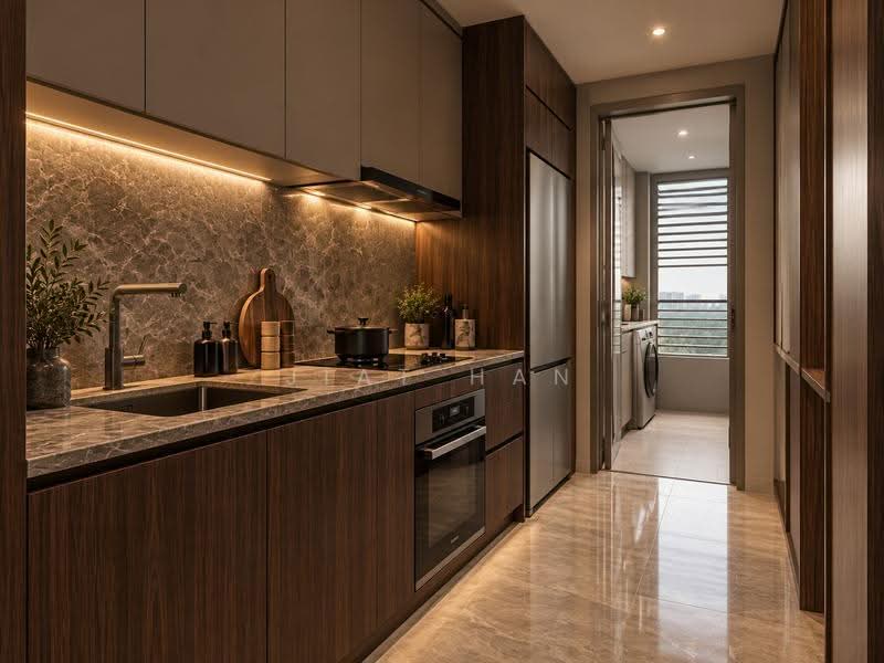 Condominium for Sale at LUNAR Seputeh - Jiat Han - Kitchen - PropertyGuru.com.my