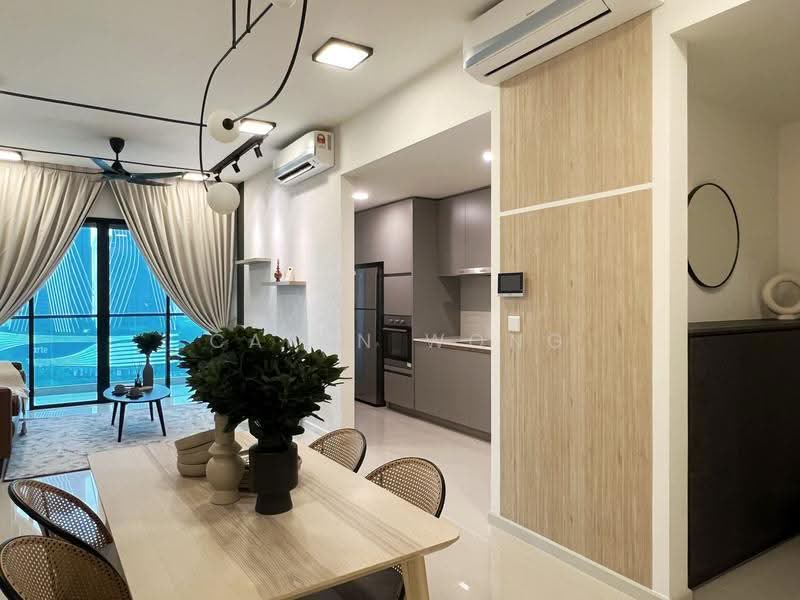 Kediaman Servis untuk Disewa di Residensi Solaris Parq - Caren Wong - Living Room - PropertyGuru.com.my
