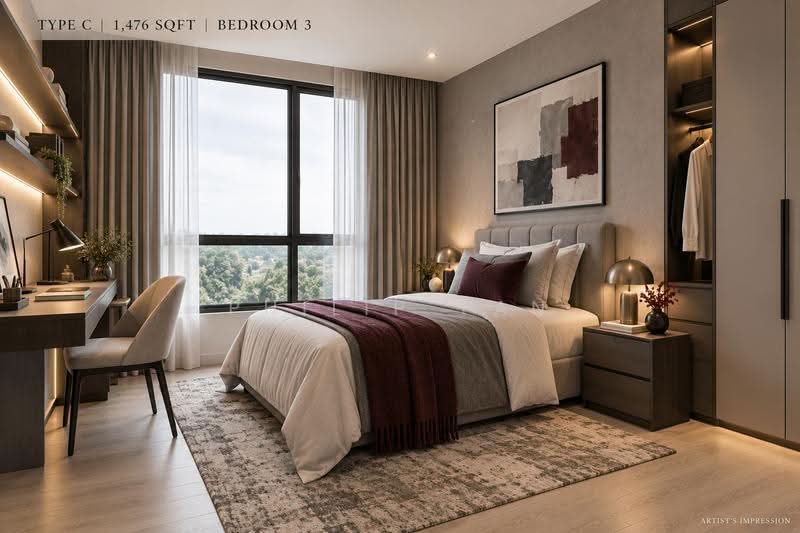 Kediaman Servis untuk Dijual di The Fiddlewoodz @ KL Metropolis - Philip Tan - Bedroom - PropertyGuru.com.my