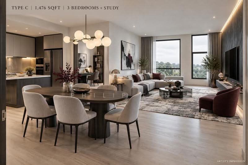 Kediaman Servis untuk Dijual di The Fiddlewoodz @ KL Metropolis - Philip Tan - Kitchen - PropertyGuru.com.my