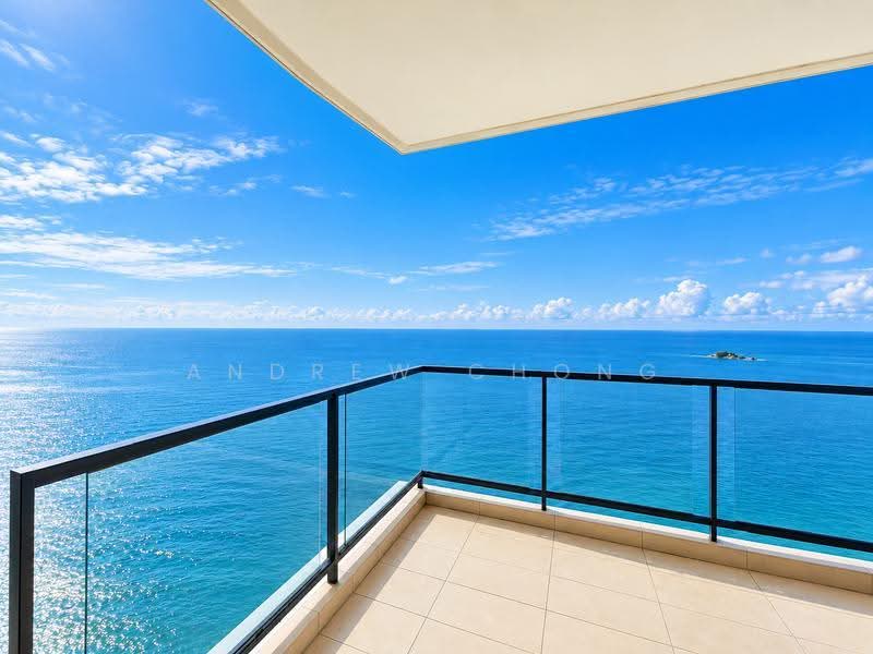Condominium for Rent at Infinity Beachfront Condominium - Andrew Chong - Balcony - PropertyGuru.com.my