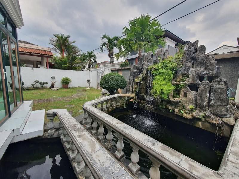 Koi Pond Runs Under