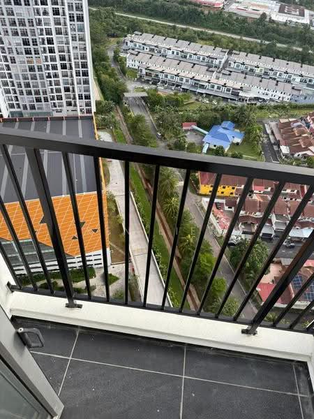 Service Residence for Sale at Midas @ Seri Alam - Ken Liew - Balcony - PropertyGuru.com.my