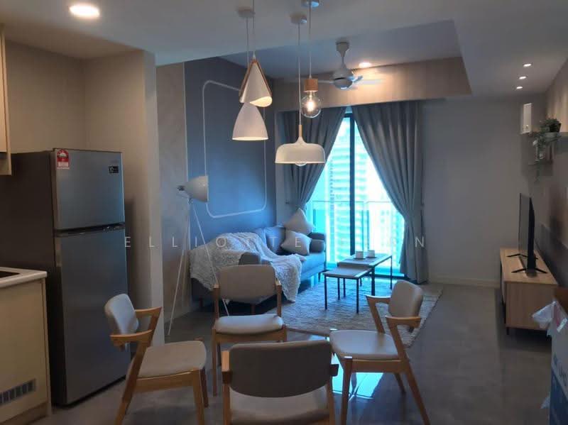 Service Residence for Rent at Ooak Serviced Apartments @ Kiara 163 - Elliotte Fern - Living Room - PropertyGuru.com.my