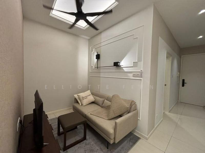 Service Residence for Rent at Dorsett Residences Sri Hartamas - Elliotte Fern - Living Room - PropertyGuru.com.my