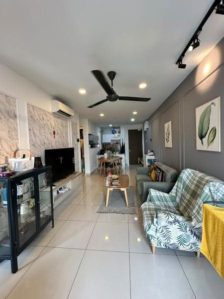 Service Residence for Sale at H2O Residences - Teh Yong San - Living Room - PropertyGuru.com.my
