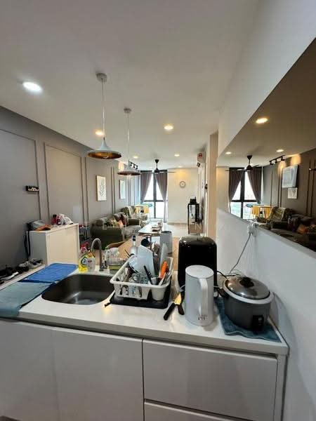 Service Residence for Sale at H2O Residences - Teh Yong San - Living Room - PropertyGuru.com.my