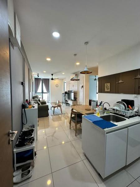 Service Residence for Sale at H2O Residences - Teh Yong San - Living Room - PropertyGuru.com.my