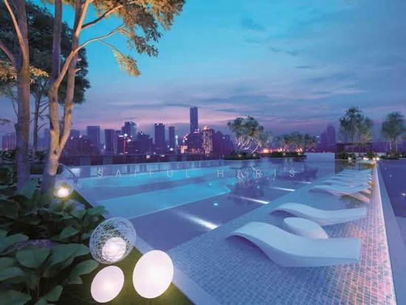 Kediaman Servis untuk Dijual di The Sentral Suites - Saiful Haris - Pool - PropertyGuru.com.my