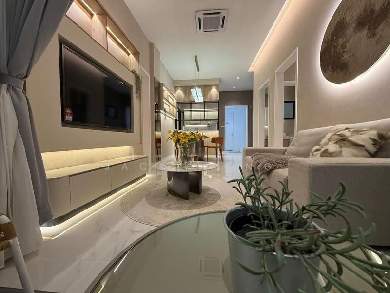 Service Residence for Sale at The WYN Residences - Jacky Yong - Living Room - PropertyGuru.com.my