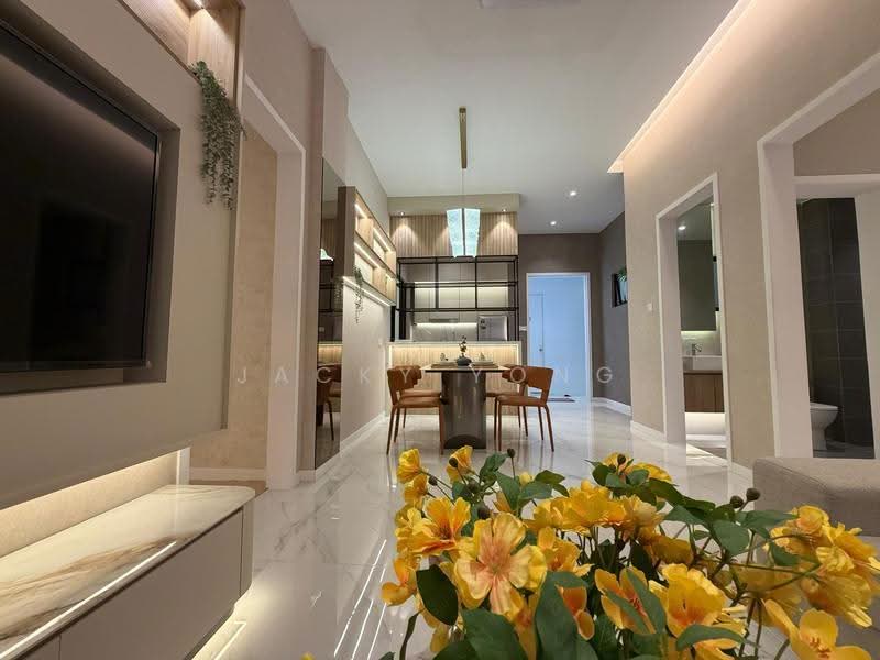 Service Residence for Sale at The WYN Residences - Jacky Yong - Living Room - PropertyGuru.com.my
