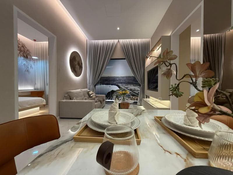 Service Residence for Sale at The WYN Residences - Jacky Yong - Living Room - PropertyGuru.com.my