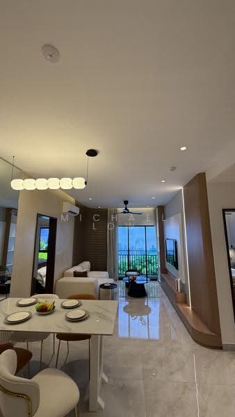 Kediaman Servis untuk Dijual di KSL Blossom Square - Michael Low - Living Room - PropertyGuru.com.my