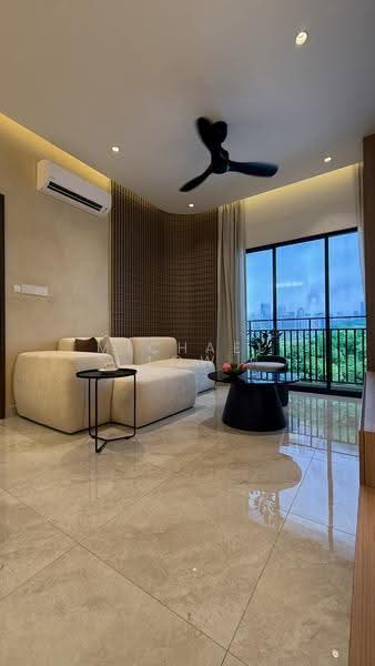 Kediaman Servis untuk Dijual di KSL Blossom Square - Michael Low - Living Room - PropertyGuru.com.my