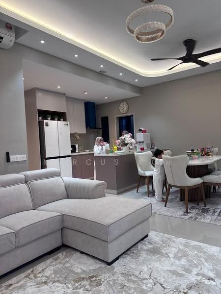 Service Residence for Rent at Residensi Ava @ Kiara Bay - Marcus Koh - Living Room - PropertyGuru.com.my