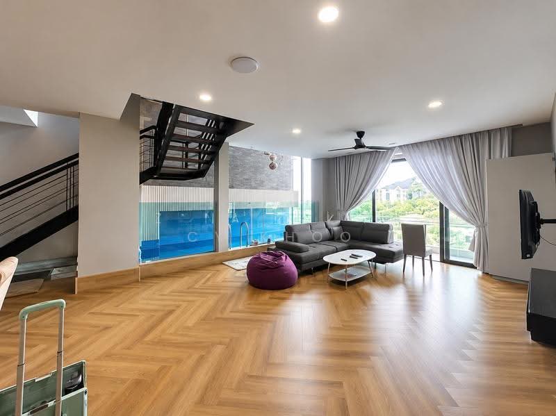 Condominium for Sale at 28 Residence @ Beverly Heights - CY Khoo - Living Room - PropertyGuru.com.my