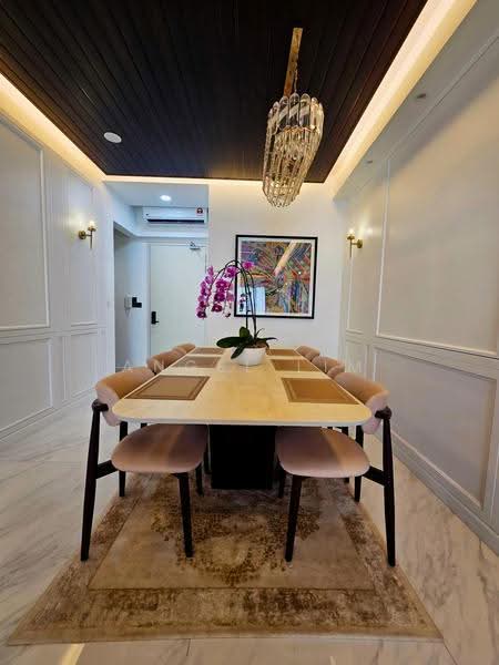 Kediaman Servis untuk Disewa di Duta Park Residences - Angel Lim - Dining Room - PropertyGuru.com.my