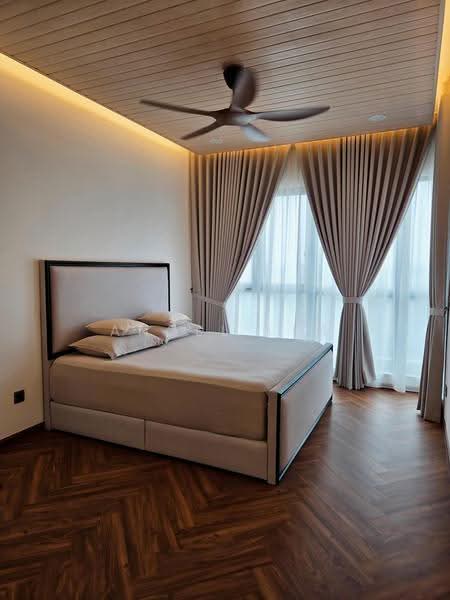 Kediaman Servis untuk Disewa di Duta Park Residences - Angel Lim - Master Bedroom - PropertyGuru.com.my