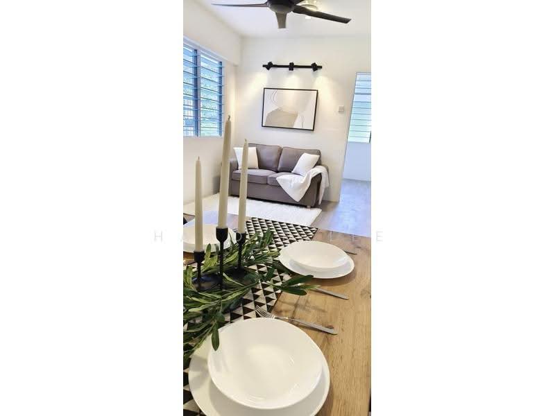 Flat for Sale at Green Garden - Harold Lee - Living Room - PropertyGuru.com.my