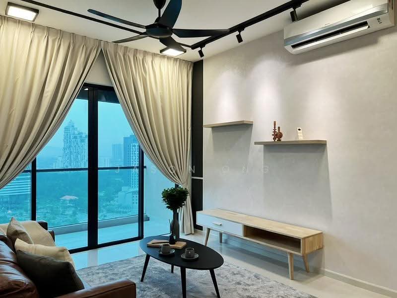 Service Residence for Sale at Residensi Solaris Parq - Jason Ong - Living Room - PropertyGuru.com.my