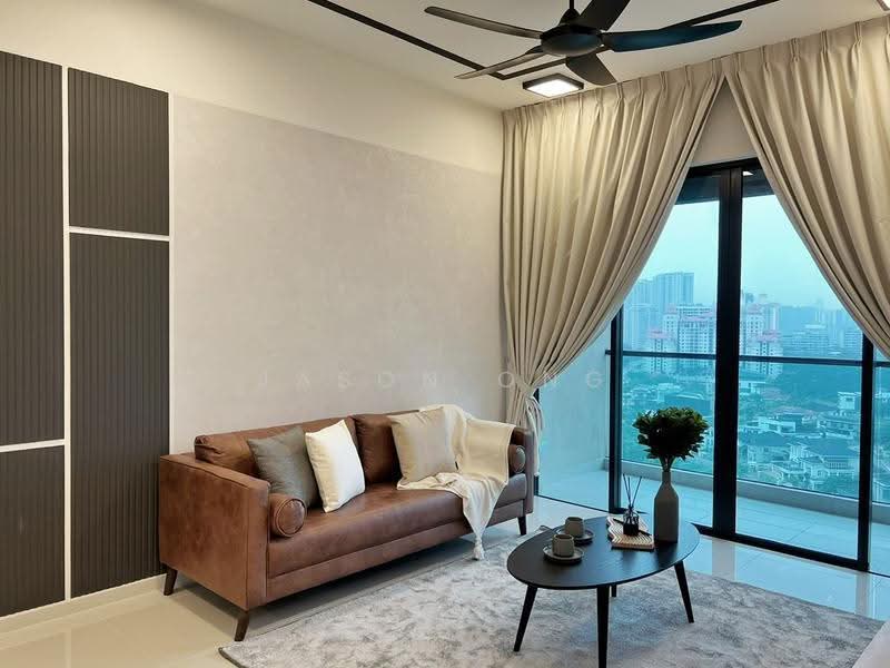 Service Residence for Sale at Residensi Solaris Parq - Jason Ong - Living Room - PropertyGuru.com.my