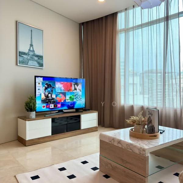 Service Residence for Rent at Vortex KLCC - Nick Yow - Living Room - PropertyGuru.com.my