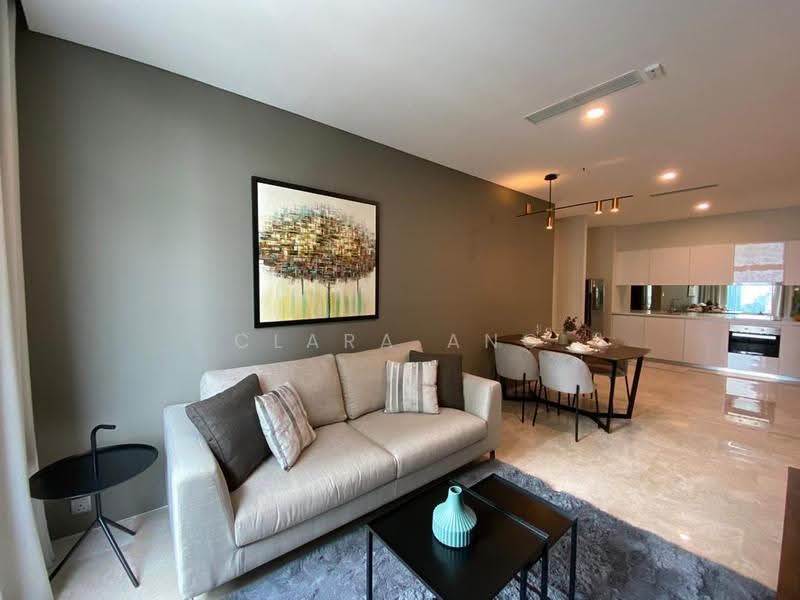 Kediaman Servis untuk Disewa di Sky Suites @ KLCC - Clara Ang - Living Room - PropertyGuru.com.my