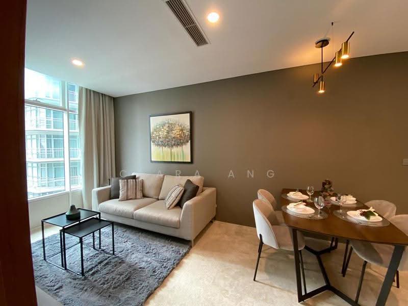 Kediaman Servis untuk Disewa di Sky Suites @ KLCC - Clara Ang - Living Room - PropertyGuru.com.my