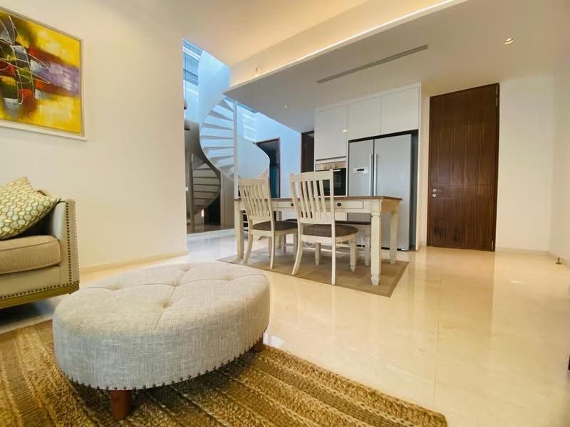 Kondominium untuk Disewa di Shorefront Residences - Rick Goh - Living Room - PropertyGuru.com.my