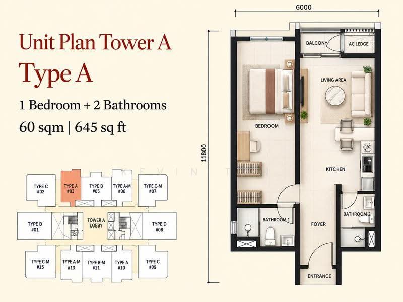 Kediaman Servis untuk Dijual di Medora One - Kevin Tan - PropertyGuru.com.my