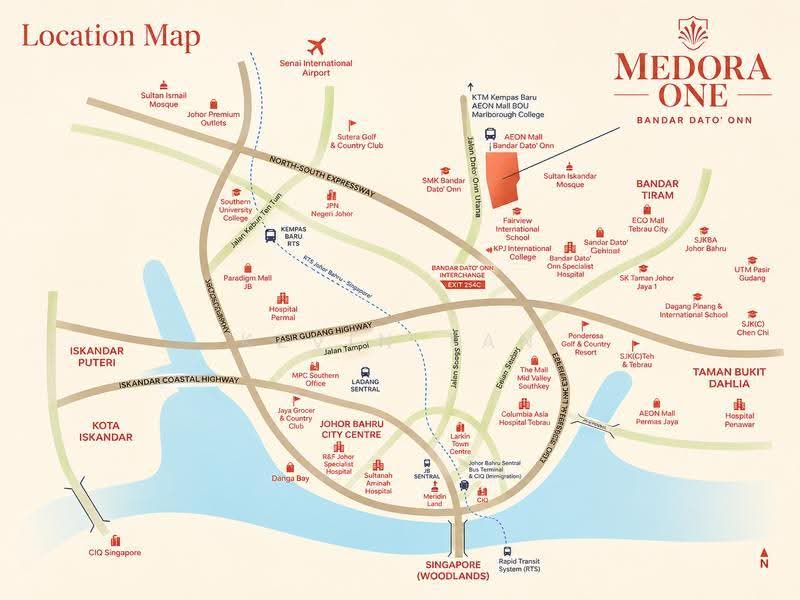 Kediaman Servis untuk Dijual di Medora One - Kevin Tan - PropertyGuru.com.my