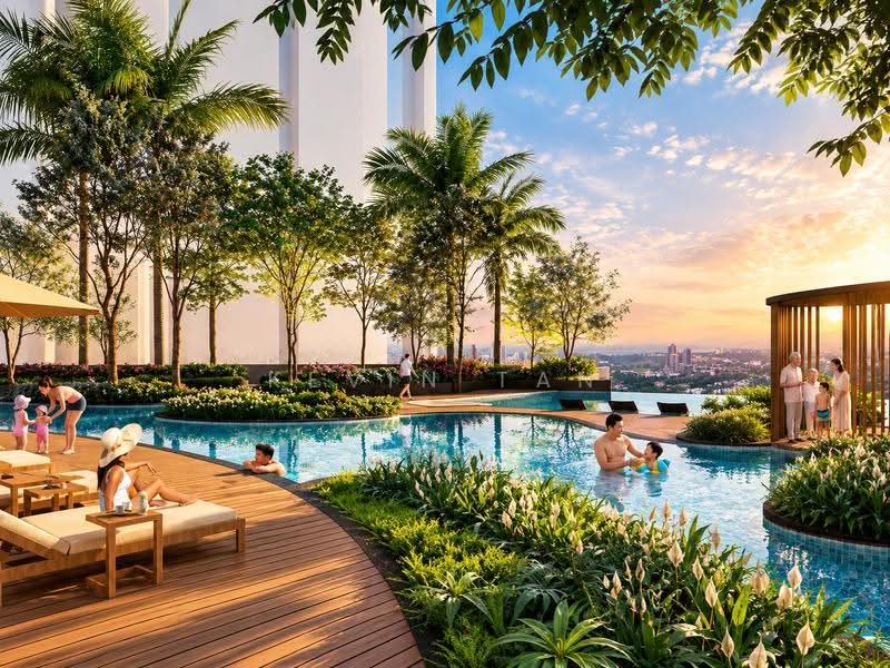 Kediaman Servis untuk Dijual di Medora One - Kevin Tan - Pool - PropertyGuru.com.my