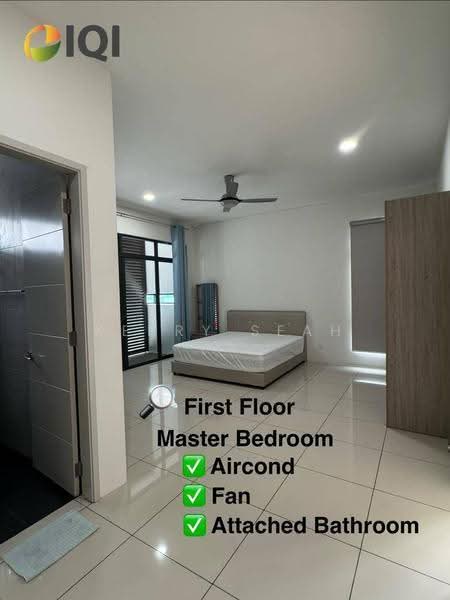 Semi-Detached House for Rent in Taman Santuari (Bukit Mertajam) - Kerry Seah - Master Bedroom - PropertyGuru.com.my