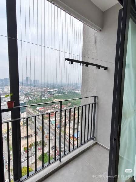 Service Residence for Rent at Jernih Residence - Nick Chin - Balcony - PropertyGuru.com.my