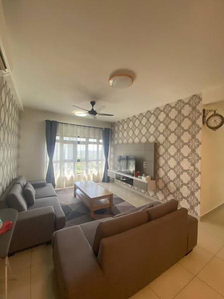 Kediaman Servis untuk Disewa di Meridin Suites @ The Meridin - Pei Yee - Living Room - PropertyGuru.com.my