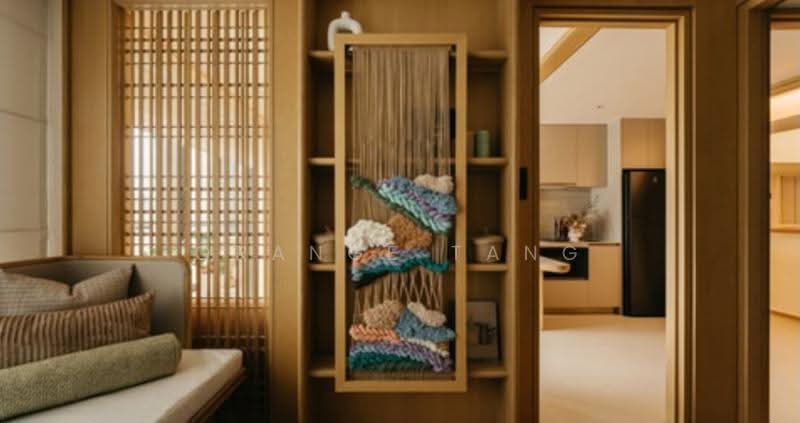 Service Residence for Sale at Wolo Mont Kiara KL - Orange Tang - Living Room - PropertyGuru.com.my