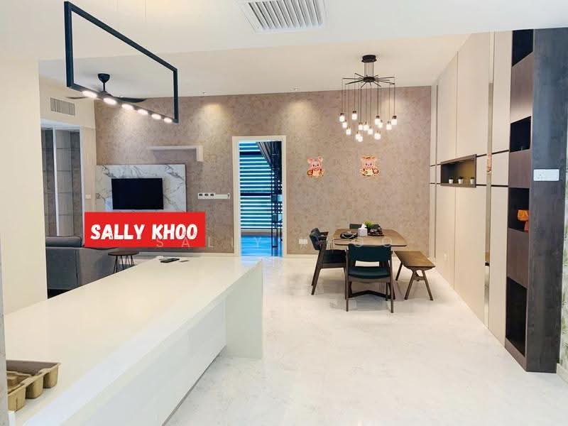 Kondominium untuk Disewa di Setia V Residences - Sally Khoo - Living Room - PropertyGuru.com.my