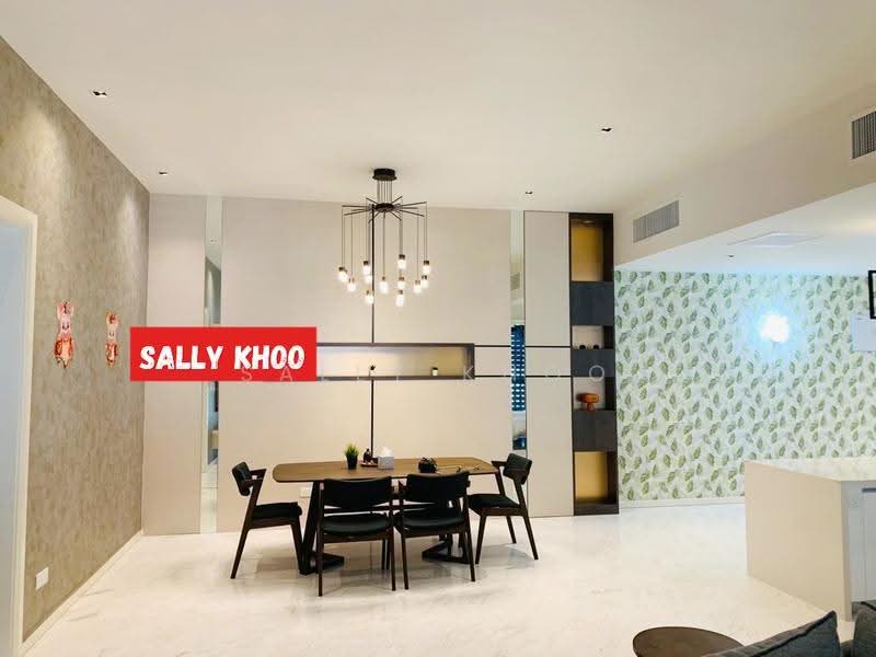 Kondominium untuk Disewa di Setia V Residences - Sally Khoo - Dining Room - PropertyGuru.com.my