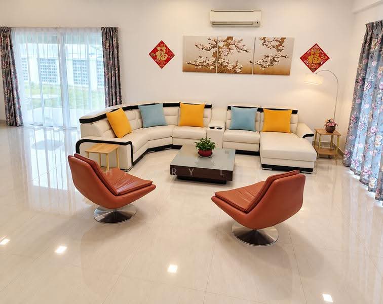 Rumah Banglo untuk Dijual di Taman Meranti Jaya (Puchong) - Hilary Low - Living Room - PropertyGuru.com.my