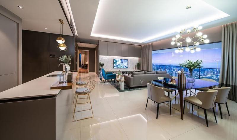 Condominium for Sale at Setia Sky Seputeh - Andrew Yap - Living Room - PropertyGuru.com.my