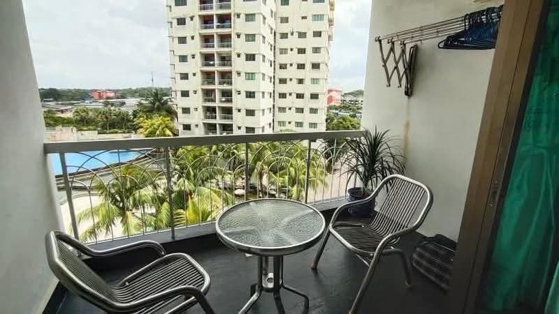Apartment for Sale at Danga View Apartment - Garet Lim - Balcony - PropertyGuru.com.my