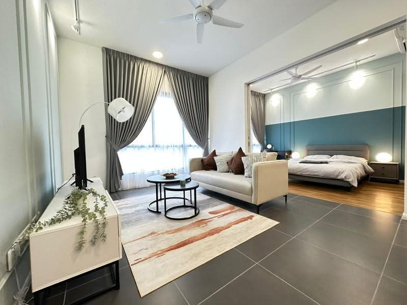 Service Residence for Rent at Ativo Suites @ Damansara Avenue - Eve Tan - Living Room - PropertyGuru.com.my