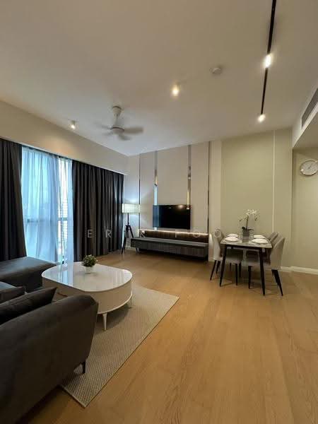 Service Residence for Sale at TRX Residences - Erik Foo - Living Room - PropertyGuru.com.my