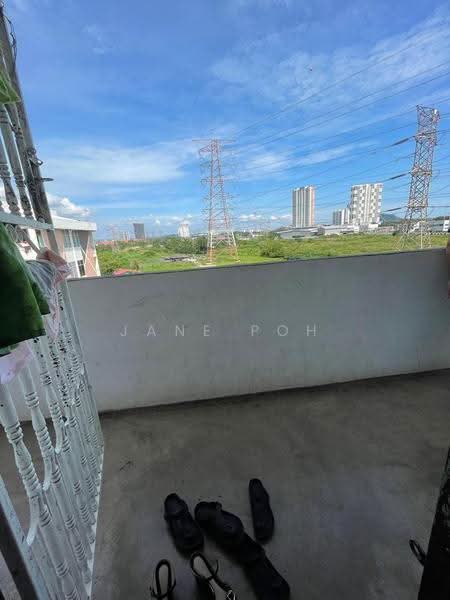 Flat for Sale at Rumah Pangsa Jalan Terubok - Jane Poh - Balcony - PropertyGuru.com.my