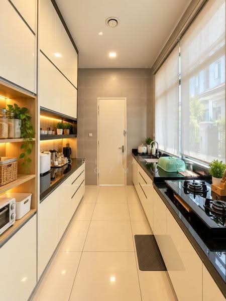 Cluster House for Sale in Eco Majestic (Semenyih) - Fiqri Hazim Rozmi - Kitchen - PropertyGuru.com.my