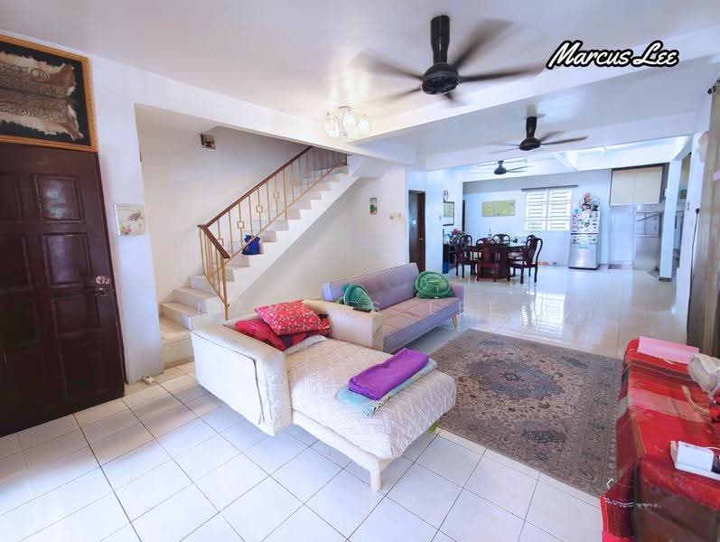 2-storey Terraced House for Sale in Taman Sutera (Perai) - Marcus Lee - Living Room - PropertyGuru.com.my