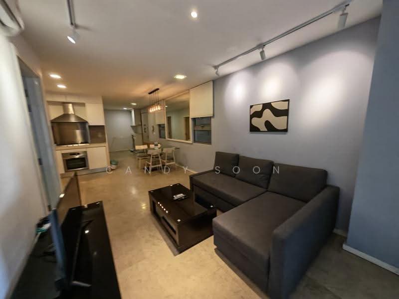 Kediaman Servis untuk Dijual di Bintang Fairlane Residences - Candy Soon - Living Room - PropertyGuru.com.my