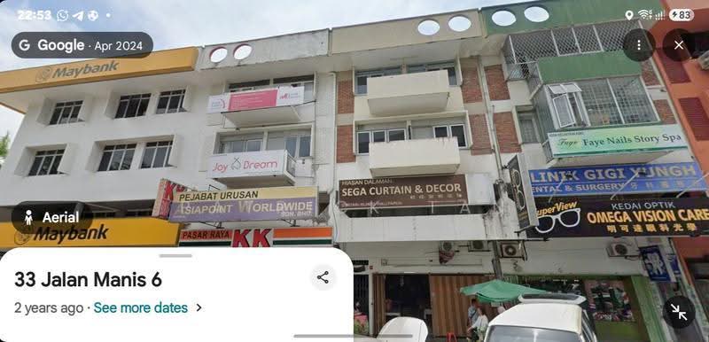 Kedai / Pejabat untuk Dijual di Taman Segar (Cheras) - Patrick Tan - PropertyGuru.com.my